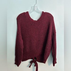 Dark Red / Cranberry Women’s Sweater
